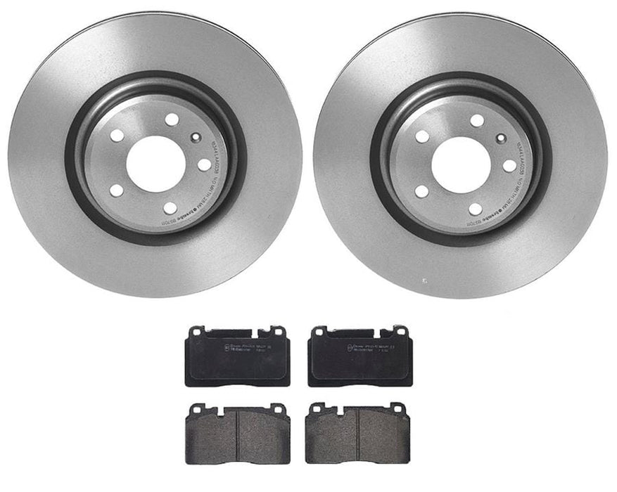 Brembo Brembo Disc Brake Pad and Rotor Kits KT04107 Autofit