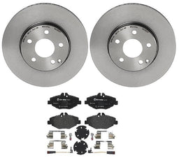 Brembo Brembo Disc Brake Pad and Rotor Kits KT04118 Autofit