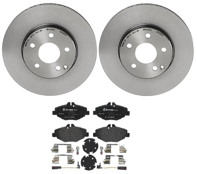 Brembo Brembo Disc Brake Pad and Rotor Kits KT04118 Autofit