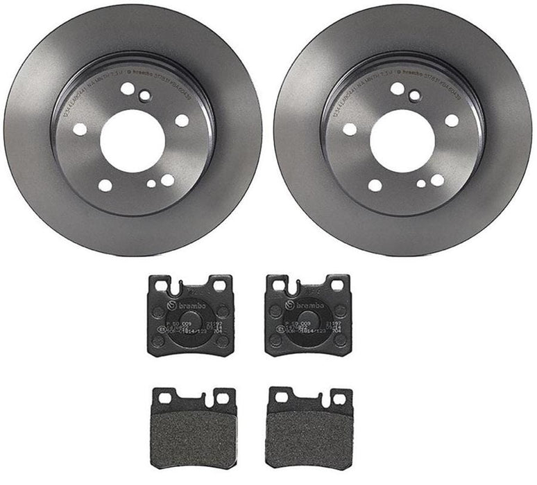 Brembo Brembo Disc Brake Pad and Rotor Kits KT04121 Autofit