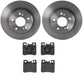 Brembo Brembo Disc Brake Pad and Rotor Kits KT04121 Autofit