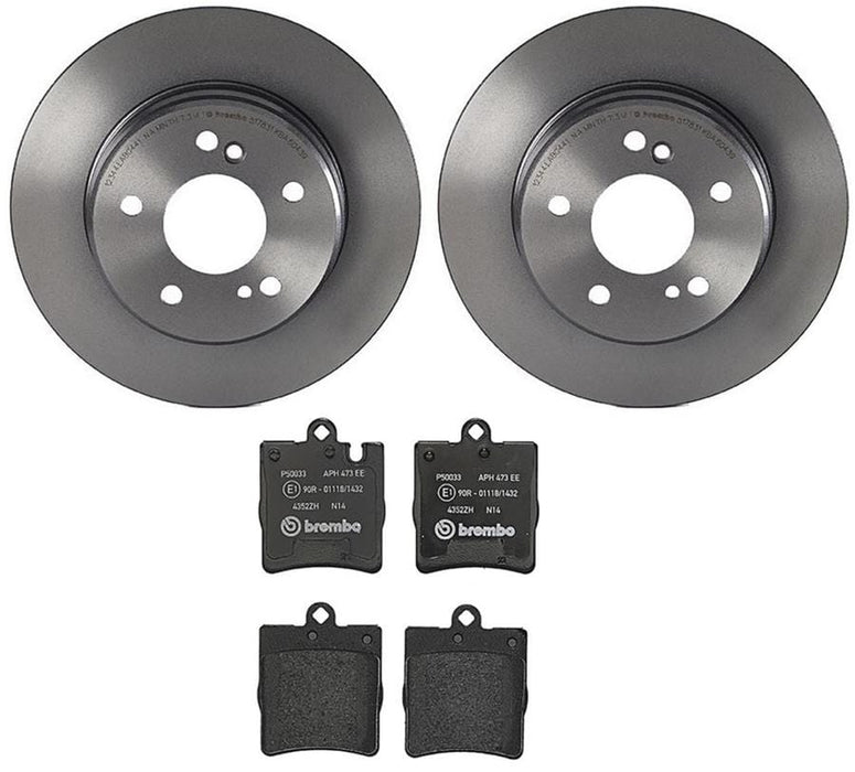 Brembo Brembo Disc Brake Pad and Rotor Kits KT04123 Autofit