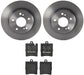 Brembo Brembo Disc Brake Pad and Rotor Kits KT04123 Autofit