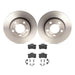 Brembo Brembo Disc Brake Pad and Rotor Kits KT04125 Autofit