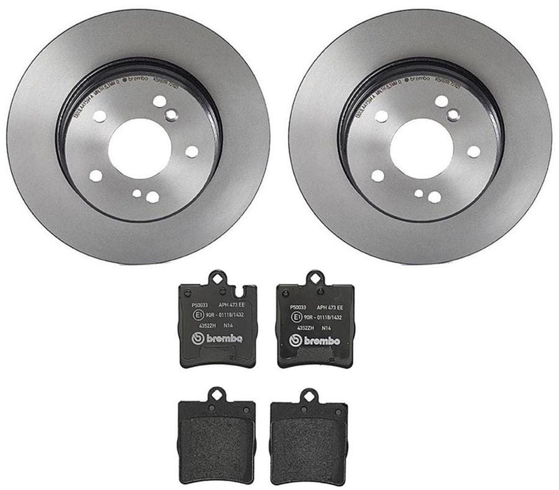 Brembo Brembo Disc Brake Pad and Rotor Kits KT04126 Autofit