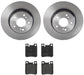 Brembo Brembo Disc Brake Pad and Rotor Kits KT04127 Autofit