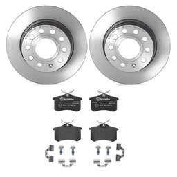 Brembo Brembo Disc Brake Pad and Rotor Kits KT04132 Autofit