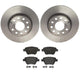 Brembo Brembo Disc Brake Pad and Rotor Kits KT04143 Autofit