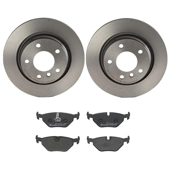 Brembo Brembo Disc Brake Pad and Rotor Kits KT04146 Autofit