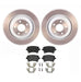 Brembo Brembo Disc Brake Pad and Rotor Kits KT04148 Autofit