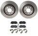 Brembo Brembo Disc Brake Pad and Rotor Kits KT04150 Autofit