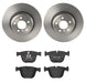 Brembo Brembo Disc Brake Pad and Rotor Kits KT04159 Autofit
