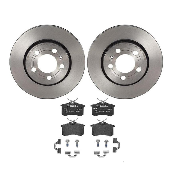 Brembo Brembo Disc Brake Pad and Rotor Kits KT04162 Autofit