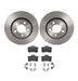 Brembo Brembo Disc Brake Pad and Rotor Kits KT04162 Autofit