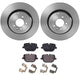 Brembo Brembo Disc Brake Pad and Rotor Kits KT04167 Autofit
