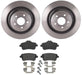 Brembo Brembo Disc Brake Pad and Rotor Kits KT04168 Autofit