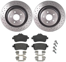 Brembo Brembo Disc Brake Pad and Rotor Kits KT04169 Autofit