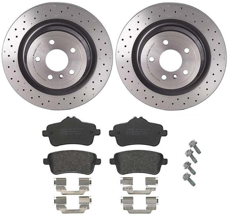 Brembo Brembo Disc Brake Pad and Rotor Kits KT04169 Autofit
