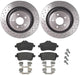 Brembo Brembo Disc Brake Pad and Rotor Kits KT04169 Autofit