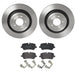 Brembo Brembo Disc Brake Pad and Rotor Kits KT04175 Autofit