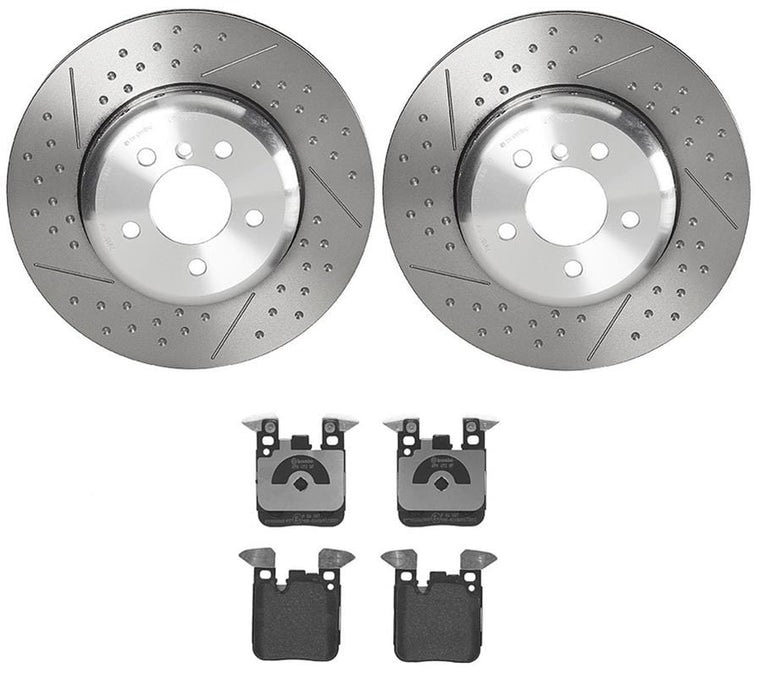 Brembo Brembo Disc Brake Pad and Rotor Kits KT04180 Autofit
