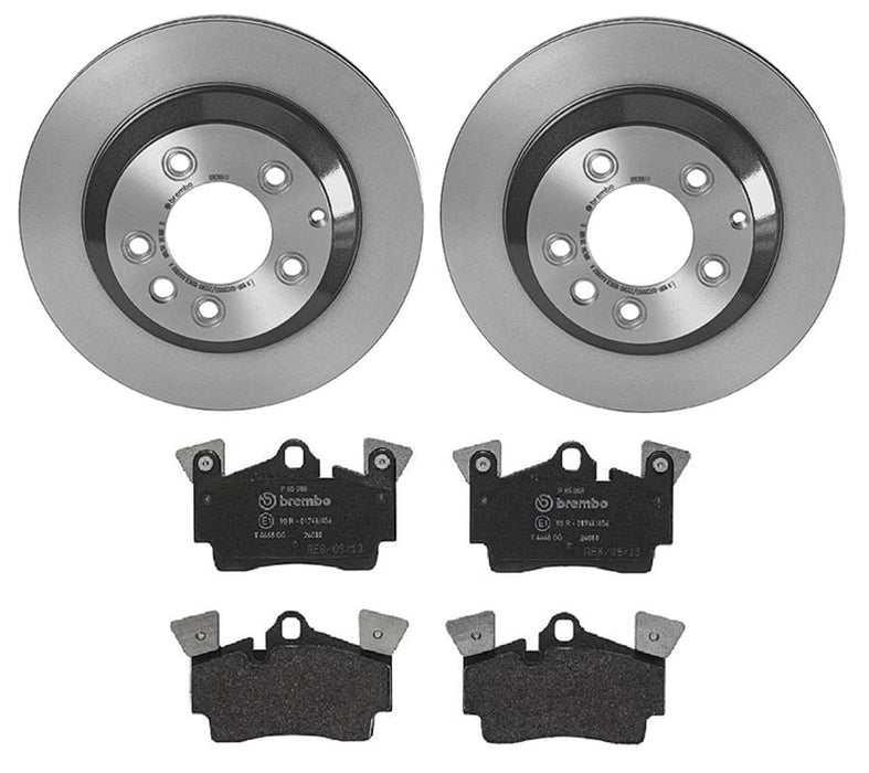 Brembo Brembo Disc Brake Pad and Rotor Kits KT04184 Autofit