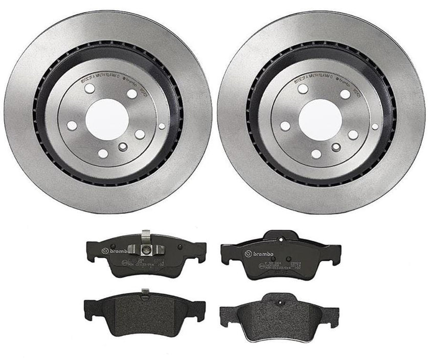 Brembo Brembo Disc Brake Pad and Rotor Kits KT04185 Autofit