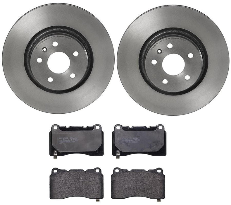 Brembo Brembo Disc Brake Pad and Rotor Kits KT04190 Autofit