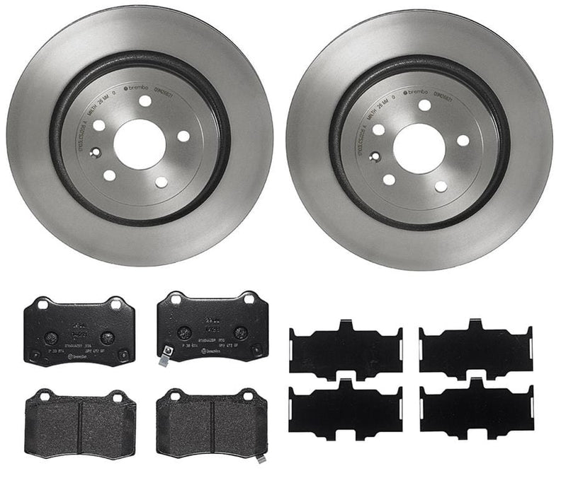 Brembo Brembo Disc Brake Pad and Rotor Kits KT04191 Autofit