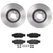 Brembo Brembo Disc Brake Pad and Rotor Kits KT04193 Autofit