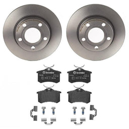 Brembo Brembo Disc Brake Pad and Rotor Kits KT04196 Autofit