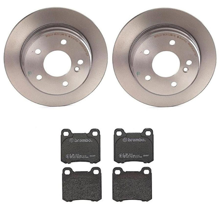 Brembo Brembo Disc Brake Pad and Rotor Kits KT04199 Autofit