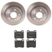 Brembo Brembo Disc Brake Pad and Rotor Kits KT04199 Autofit