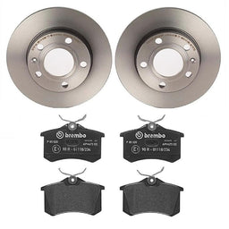 Brembo Brembo Disc Brake Pad and Rotor Kits KT04200 Autofit