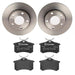 Brembo Brembo Disc Brake Pad and Rotor Kits KT04200 Autofit