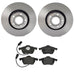 Brembo Brembo Disc Brake Pad and Rotor Kits KT04203 Autofit