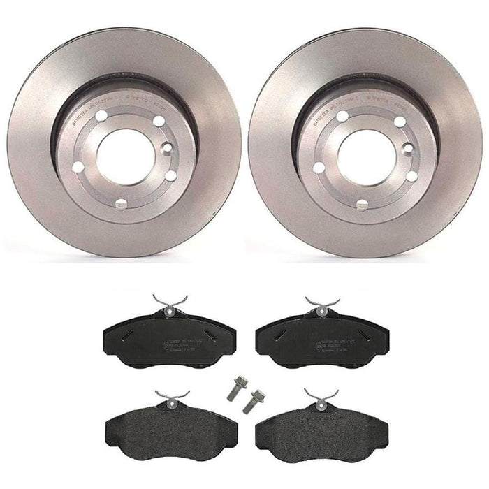 Brembo Brembo Disc Brake Pad and Rotor Kits KT04204 Autofit