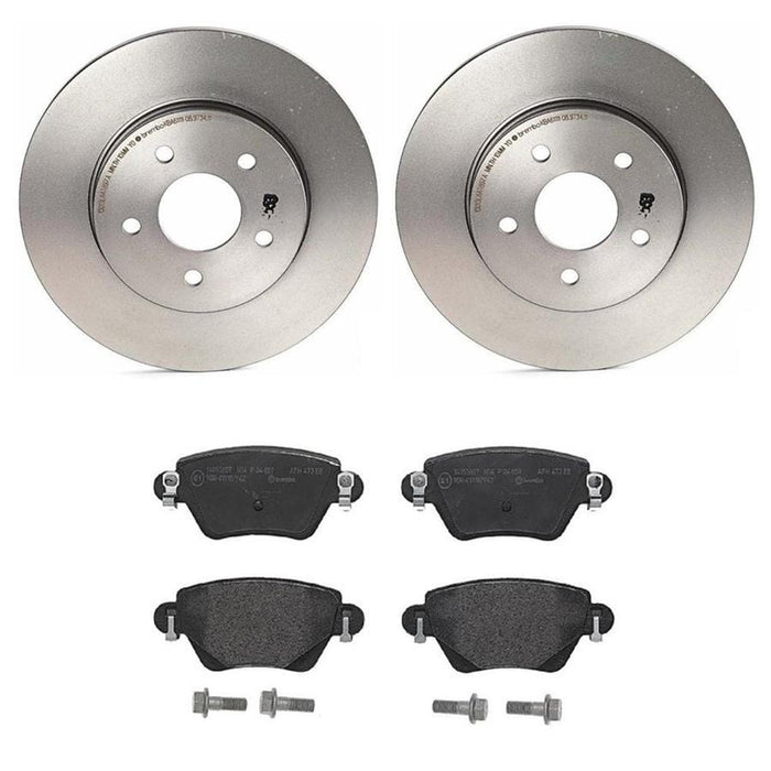Brembo Brembo Disc Brake Pad and Rotor Kits KT04209 Autofit