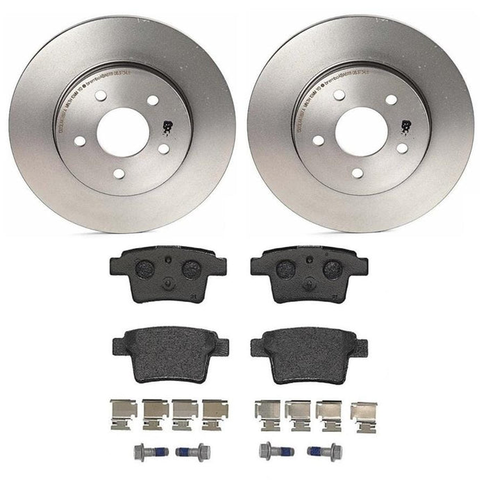 Brembo Brembo Disc Brake Pad and Rotor Kits KT04210 Autofit
