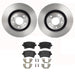 Brembo Brembo Disc Brake Pad and Rotor Kits KT04215 Autofit