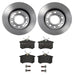 Brembo Brembo Disc Brake Pad and Rotor Kits KT04216 Autofit