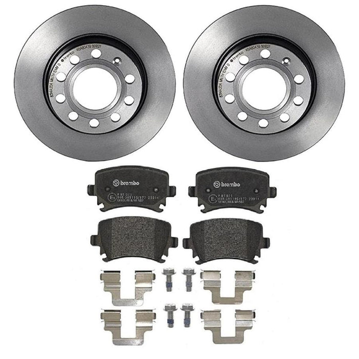 Brembo Brembo Disc Brake Pad and Rotor Kits KT04218 Autofit