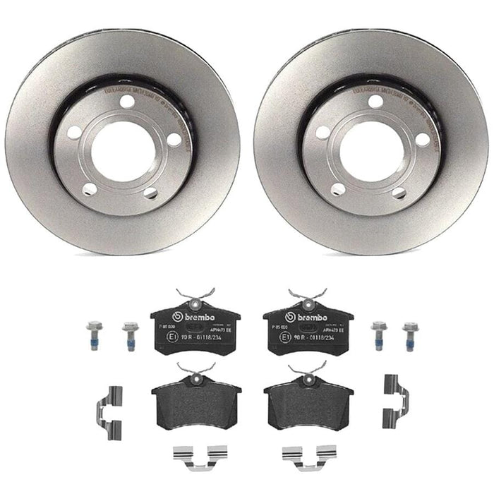 Brembo Brembo Disc Brake Pad and Rotor Kits KT04219 Autofit