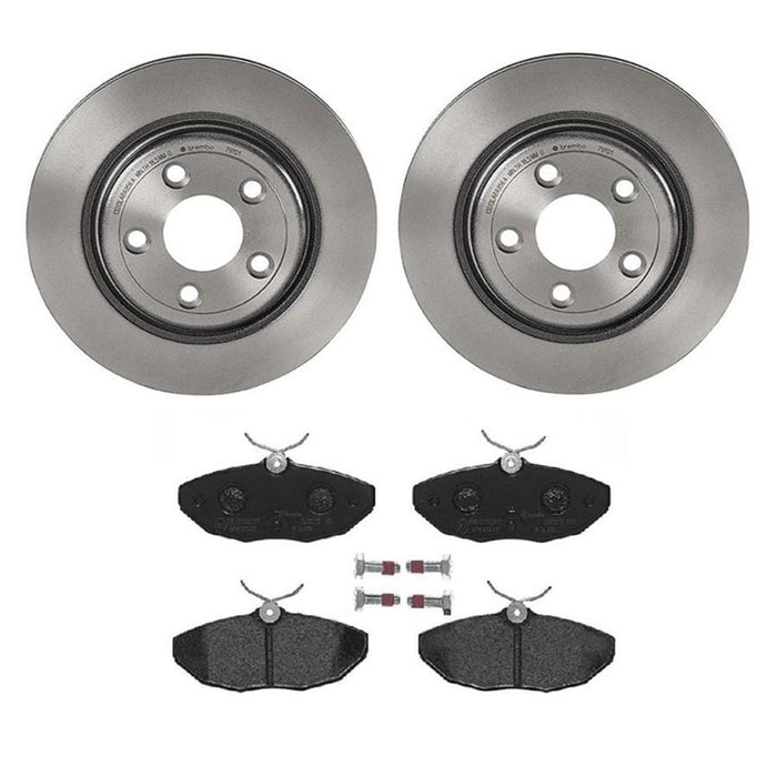Brembo Brembo Disc Brake Pad and Rotor Kits KT04223 Autofit