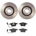 Brembo Brembo Disc Brake Pad and Rotor Kits KT04234 Autofit