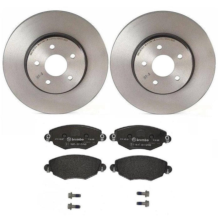 Brembo Brembo Disc Brake Pad and Rotor Kits KT04235 Autofit