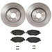 Brembo Brembo Disc Brake Pad and Rotor Kits KT04235 Autofit