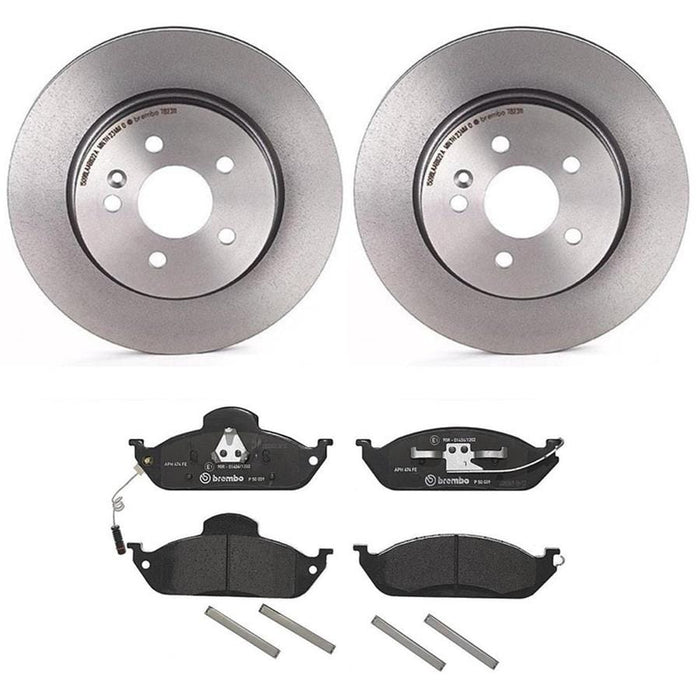Brembo Brembo Disc Brake Pad and Rotor Kits KT04237 Autofit