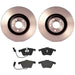 Brembo Brembo Disc Brake Pad and Rotor Kits KT04241 Autofit