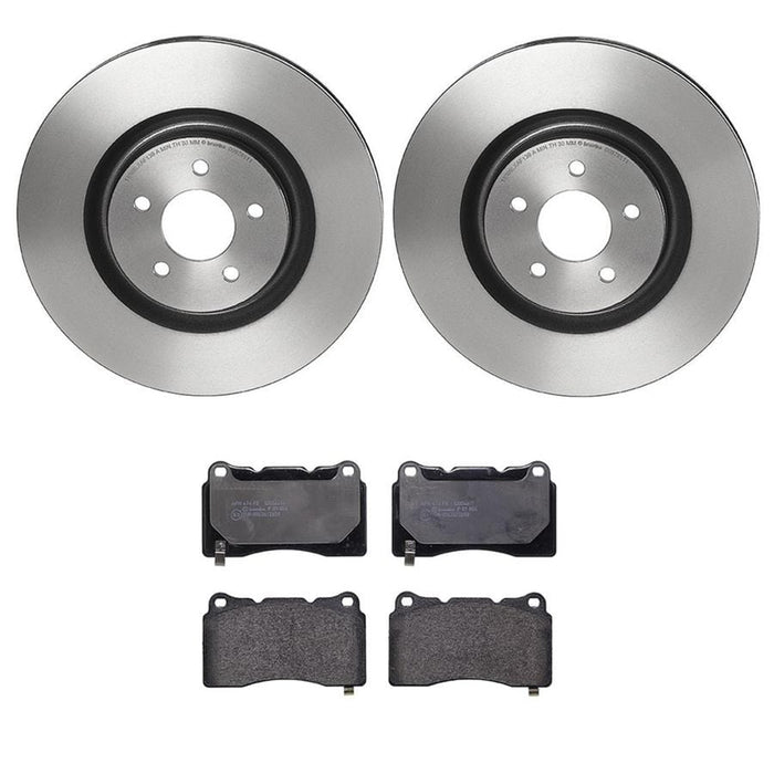 Brembo Brembo Disc Brake Pad and Rotor Kits KT04244 Autofit